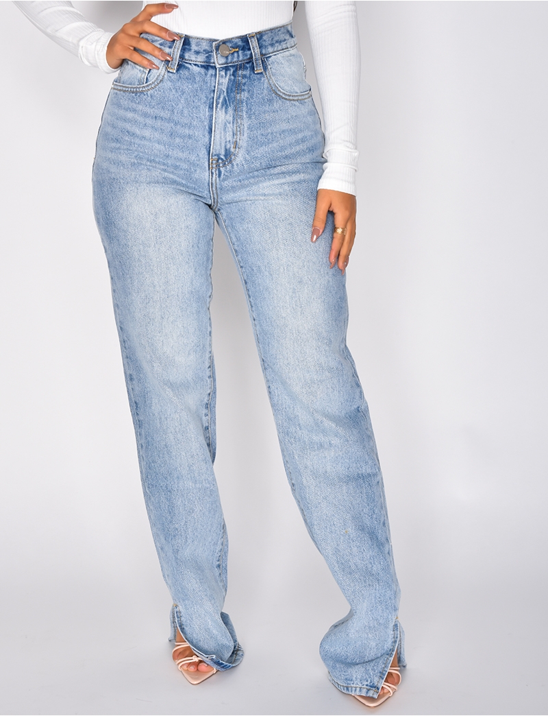 Jeans fente en bas deals