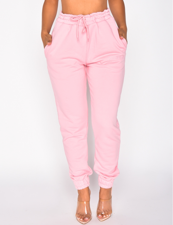 Jeans Industry Quilted Jogging Bottoms