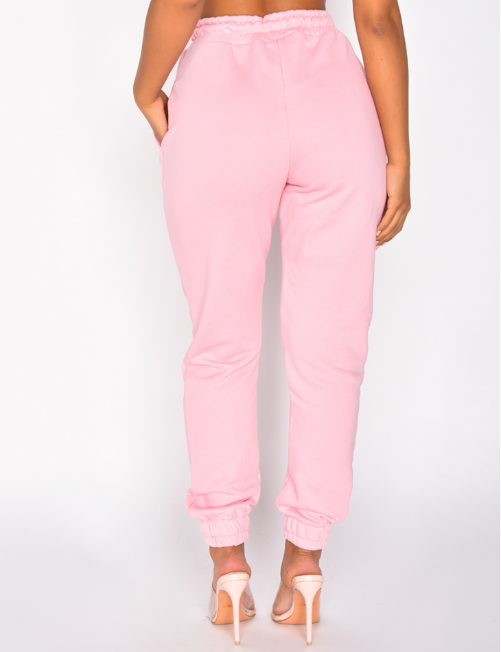 Jeans Industry Quilted Jogging Bottoms