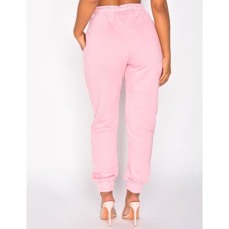 Jeans Industry Quilted Jogging Bottoms