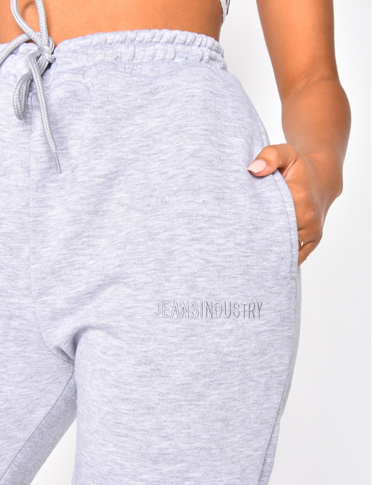Jeans Industry Quilted Jogging Bottoms