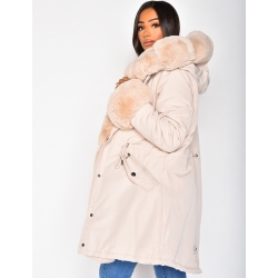 Parka à fourrure