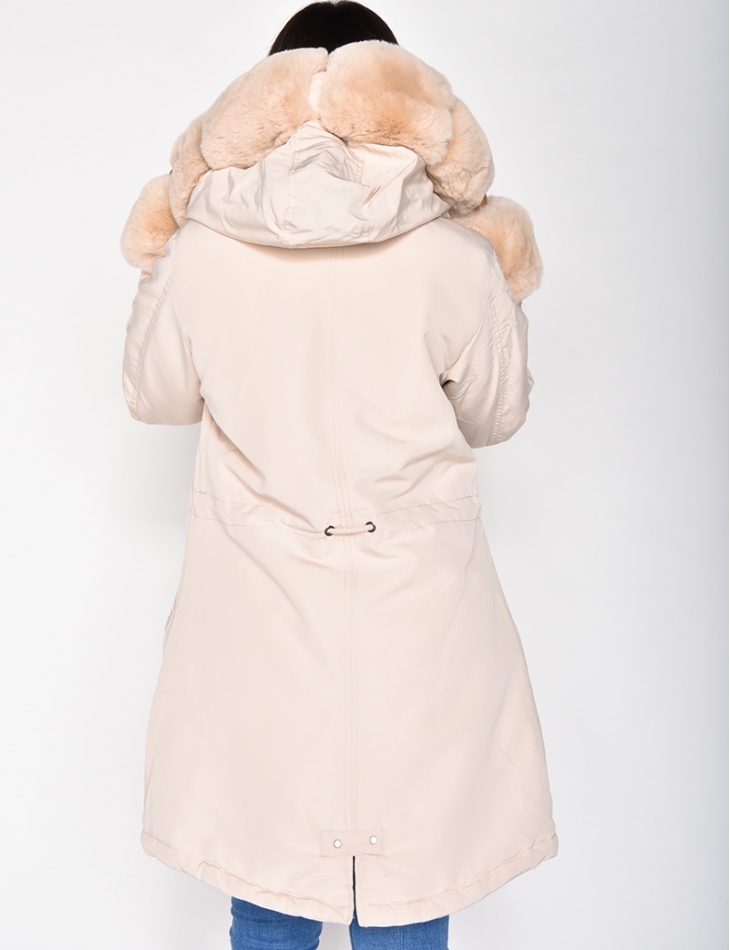 Parka à fourrure