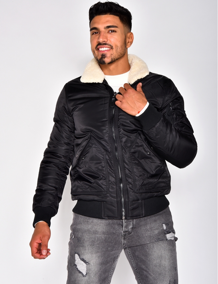 Veste en jean mouton online