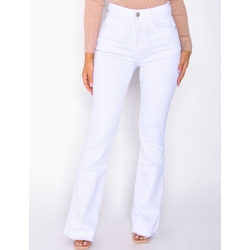 Jeans taille haute patte d'eph Jeans taille haute patte d'eph