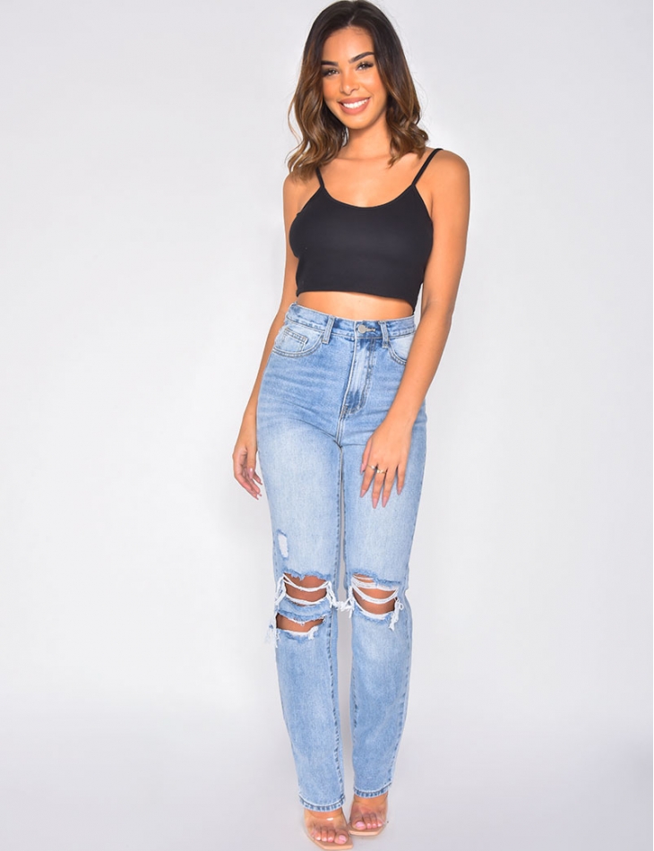 Jans coupe droite destroy