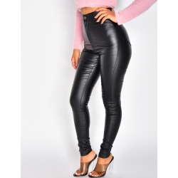 Pantalon taille haute huilé Pantalon taille haute huilé