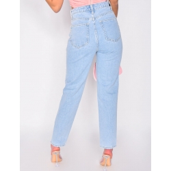 Jeans taille haute destroy Jeans taille haute destroy