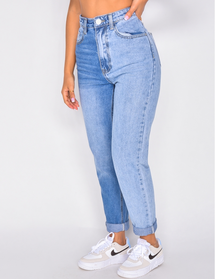 Jeans bi-color Jeans bi-color