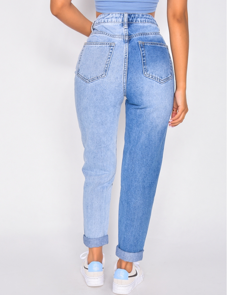 Jeans bi-color Jeans bi-color
