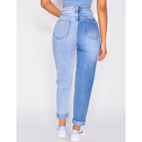 Jeans bi-color Jeans bi-color