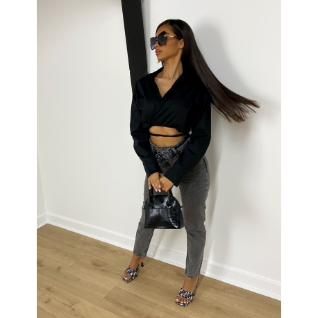 Jeans braguette à boutons