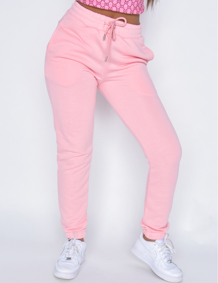 Pantalon de jogging molletoné Pantalon de jogging molletoné