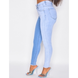 Jeans slim bi-color Jeans slim bi-color