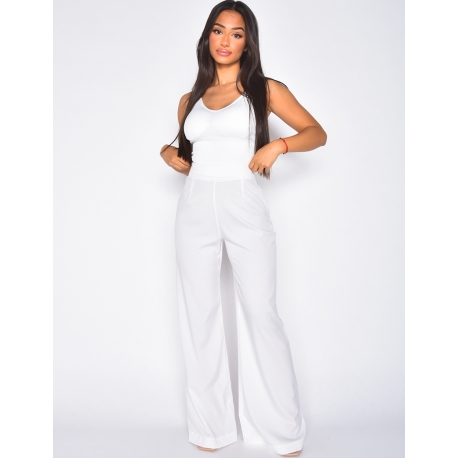 Pantalon large fluide patte d'eph