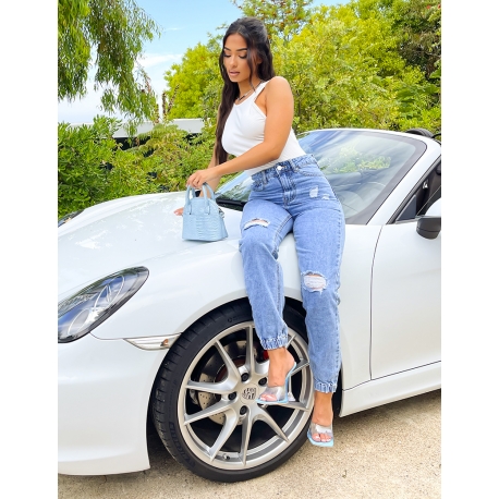 Jeans effet cargo destroy Jeans effet cargo destroy