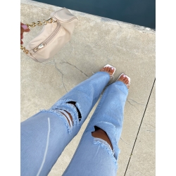 Jeans destroy dégradé Jeans destroy dégradé