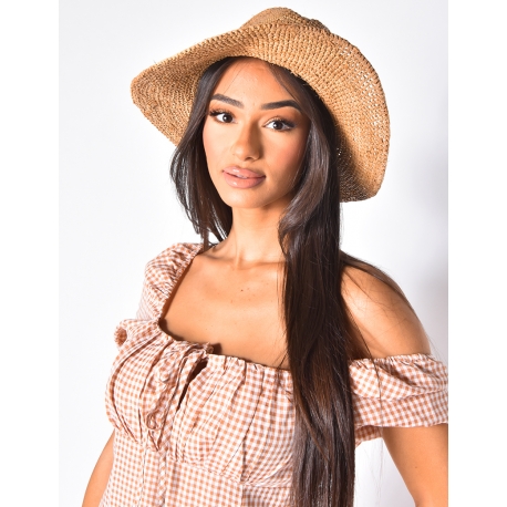 Chapeau en paille