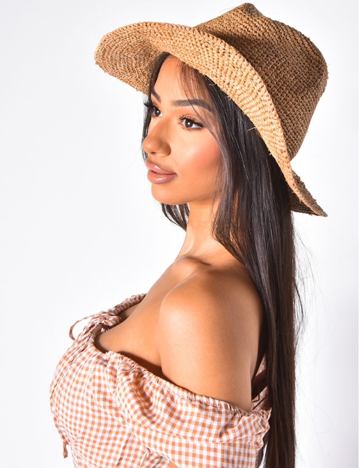 Chapeau en paille