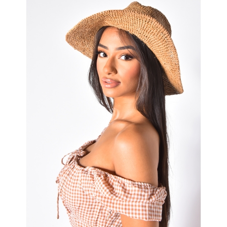 Chapeau en paille