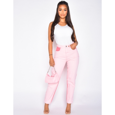 Jeans bi-color