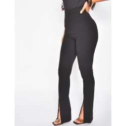 Hose High Waist mit Schlitzen Hose High Waist mit Schlitzen