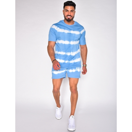 Ensemble t-shirt et short tie and dye "AF Collection" Ensemble t-shirt et short tie and dye "AF Collection"
