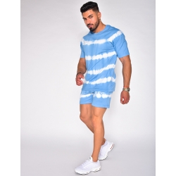 Ensemble t-shirt et short tie and dye "AF Collection" Ensemble t-shirt et short tie and dye "AF Collection"