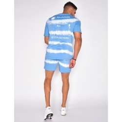 Ensemble t-shirt et short tie and dye "AF Collection" Ensemble t-shirt et short tie and dye "AF Collection"