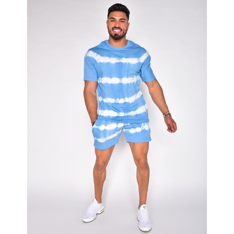 Ensemble t-shirt et short tie and dye "AF Collection" Ensemble t-shirt et short tie and dye "AF Collection"