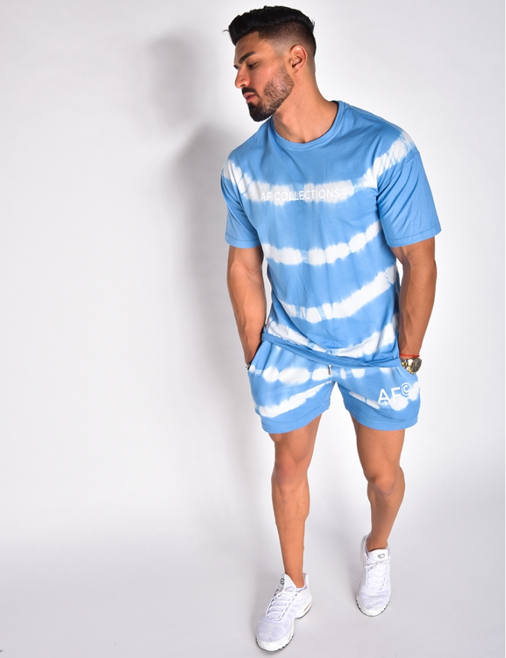 Ensemble t-shirt et short tie and dye "AF Collection" Ensemble t-shirt et short tie and dye "AF Collection"