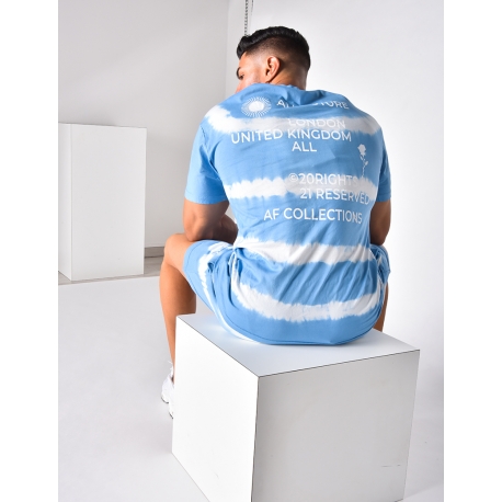 Ensemble t-shirt et short tie and dye "AF Collection" Ensemble t-shirt et short tie and dye "AF Collection"