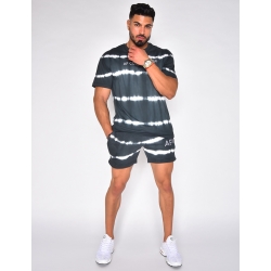 Ensemble t-shirt et short tie and dye "AF Collection" Ensemble t-shirt et short tie and dye "AF Collection"