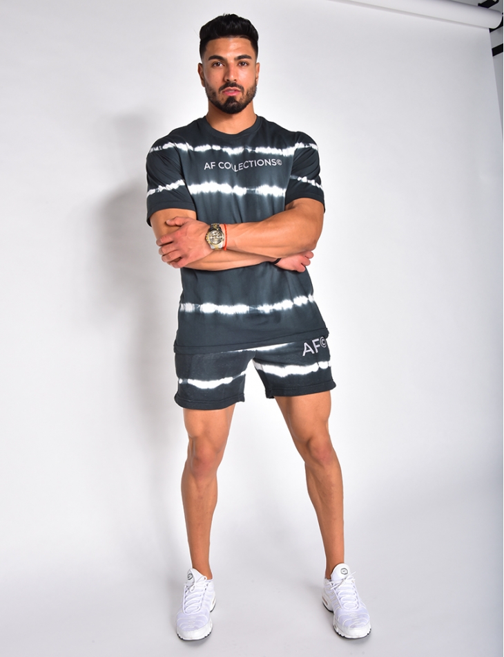 Ensemble t-shirt et short tie and dye "AF Collection" Ensemble t-shirt et short tie and dye "AF Collection"