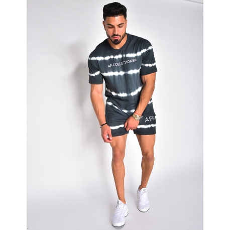 Ensemble t-shirt et short tie and dye "AF Collection" Ensemble t-shirt et short tie and dye "AF Collection"