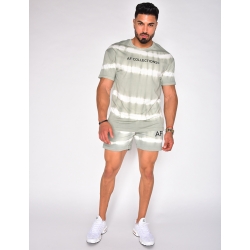 Ensemble t-shirt et short tie and dye "AF Collection" Ensemble t-shirt et short tie and dye "AF Collection"