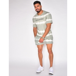 Ensemble t-shirt et short tie and dye "AF Collection" Ensemble t-shirt et short tie and dye "AF Collection"