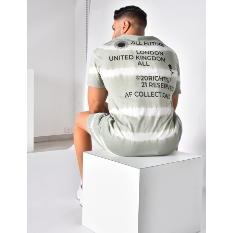 Ensemble t-shirt et short tie and dye "AF Collection" Ensemble t-shirt et short tie and dye "AF Collection"