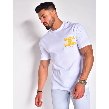 T-shirt "Delete my number"