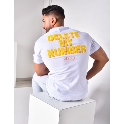 T-shirt "Delete my number"