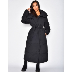 Doudoune matelasée à grand col Doudoune matelasée à grand col