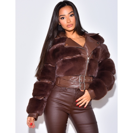 Perfecto bi matière femme best sale