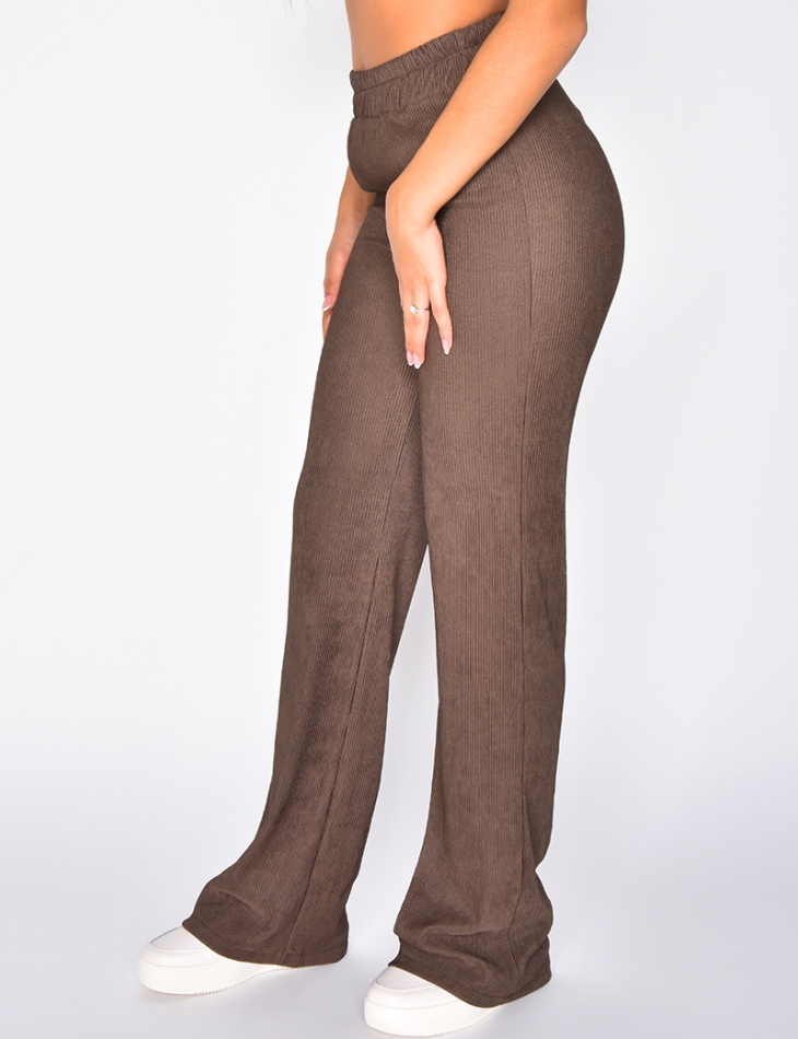 Pantalon côtelé fluide Pantalon côtelé fluide