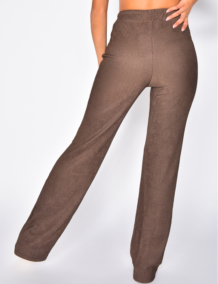 Pantalon côtelé fluide Pantalon côtelé fluide