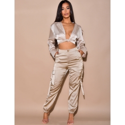 Bolero à nouer en satin Bolero à nouer en satin