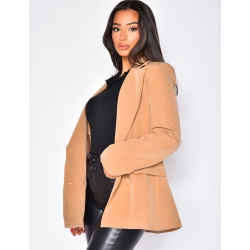 Boyfriend blazer with shoulder pads Boyfriend blazer with shoulder pads