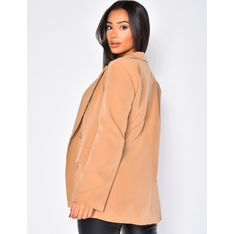 Boyfriend blazer with shoulder pads Boyfriend blazer with shoulder pads