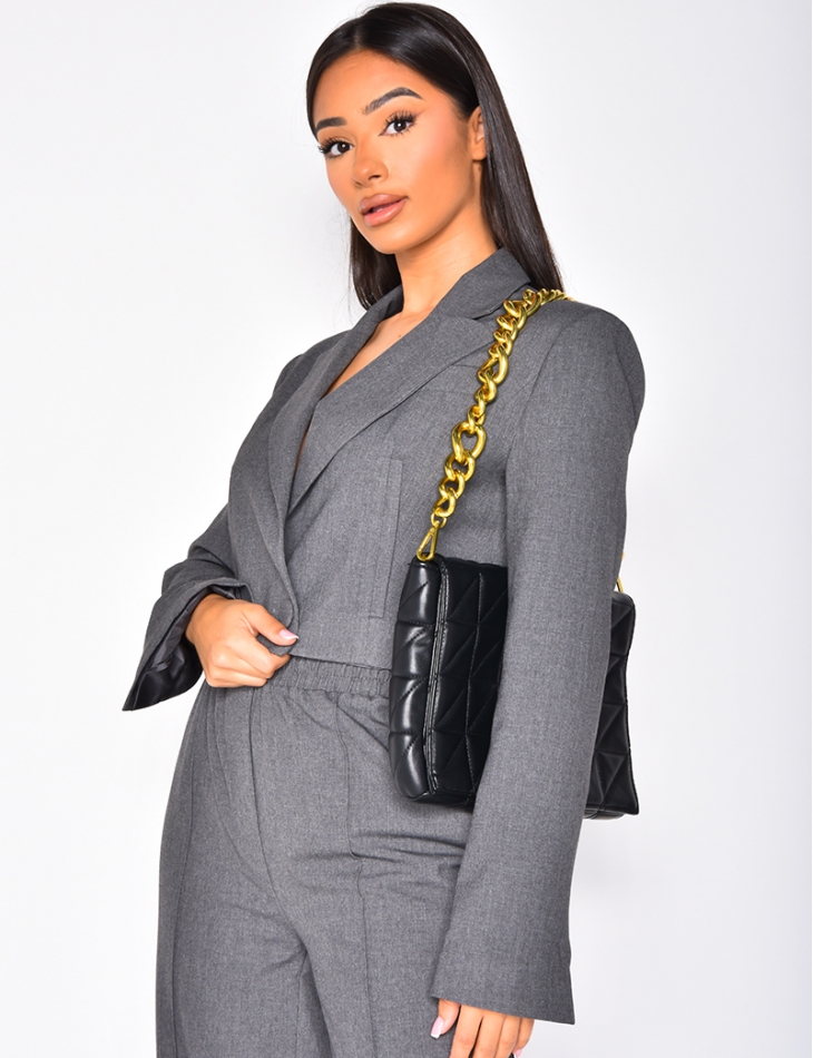 Veste de blazer courte