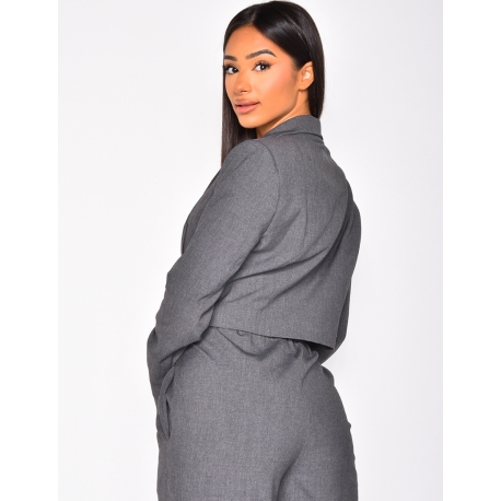 Veste de blazer courte
