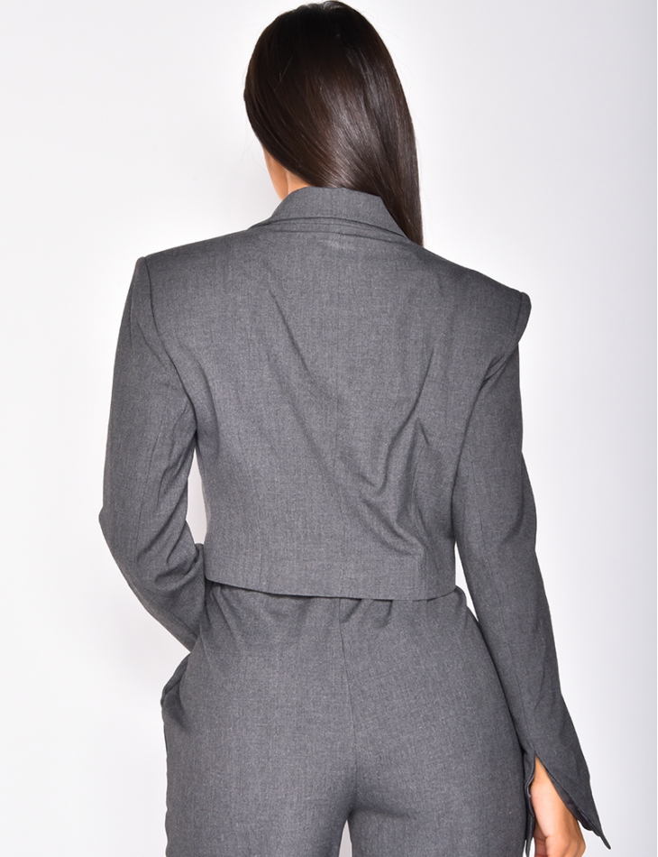 Veste de blazer courte